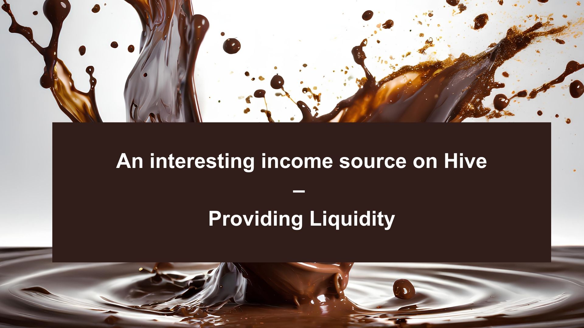An interesting income source on Hive – providing liquidity.jpg