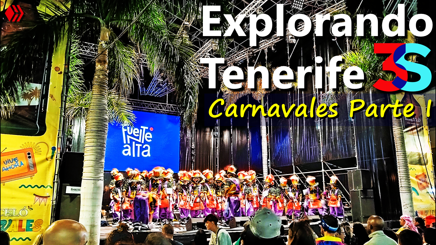 Explorando Tenerife Carnavales 2024 Hive 3Speak EspaVlog.png