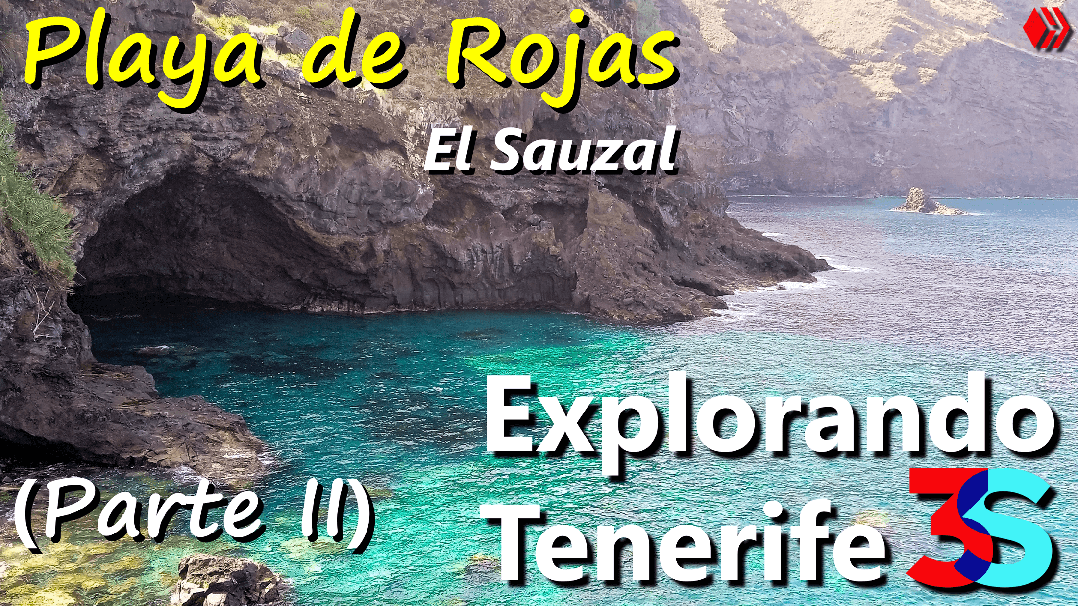 TENERIFE EN 3SPEAK Explorando Costa de El Sauzal PARTE II la PLAYA DE ROJAS Hive EspaVlog.png