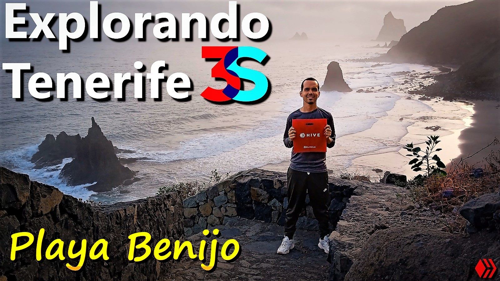 Explorando Tenerife Aventura en la impresionante y remota Playa Benijo Hive 3Speak EspaVlog.jpeg