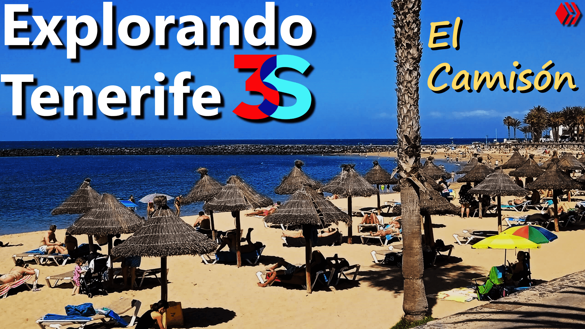 EXPLORANDO TENERIFE Playa El Camisón Beach acont Hive EspaVlog 3Speak.png