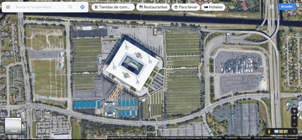 Autodromo Internacional de Miami Satelital Construccion Trazado Layout.gif
