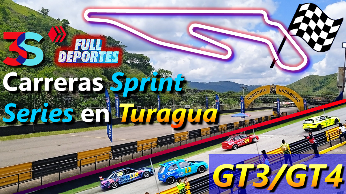 Carreras Sprint Series en Turagua GT3 GT4 Autódromo Inetrnacional de Turagua acontmotor Hive 3Speak Full Deportes.png