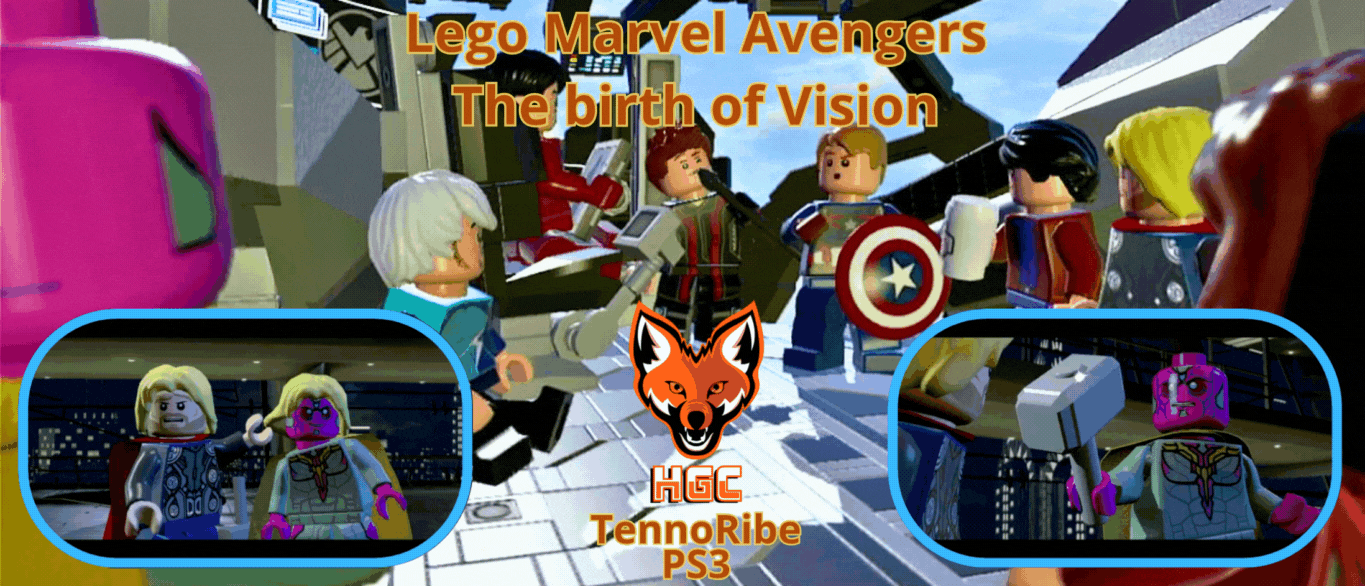  The birth of Vision / History Part 29 - Lego Marvel Avengers - PS3 - (Esp/Eng)