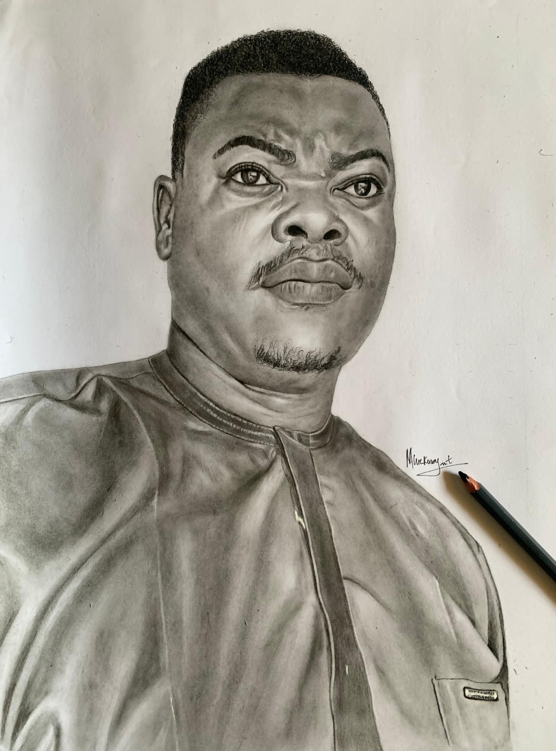 Making Of An Art Portrait