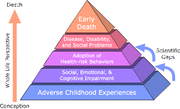 child abuse The_ACE_Pyramid Charles Whitfield, M.D., Centers for Disease Control and Prevention public.gif