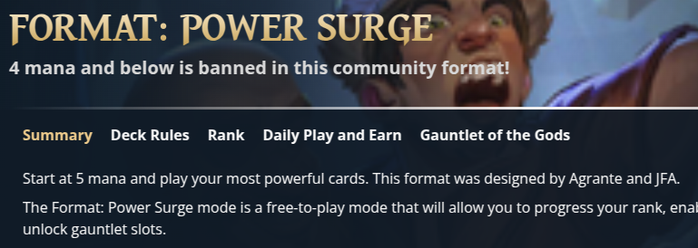 Format summary. Source: game client