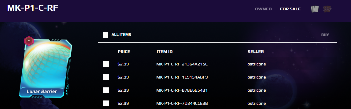 Moon Karts - Lunar Barrier a Power Up With 2.99$