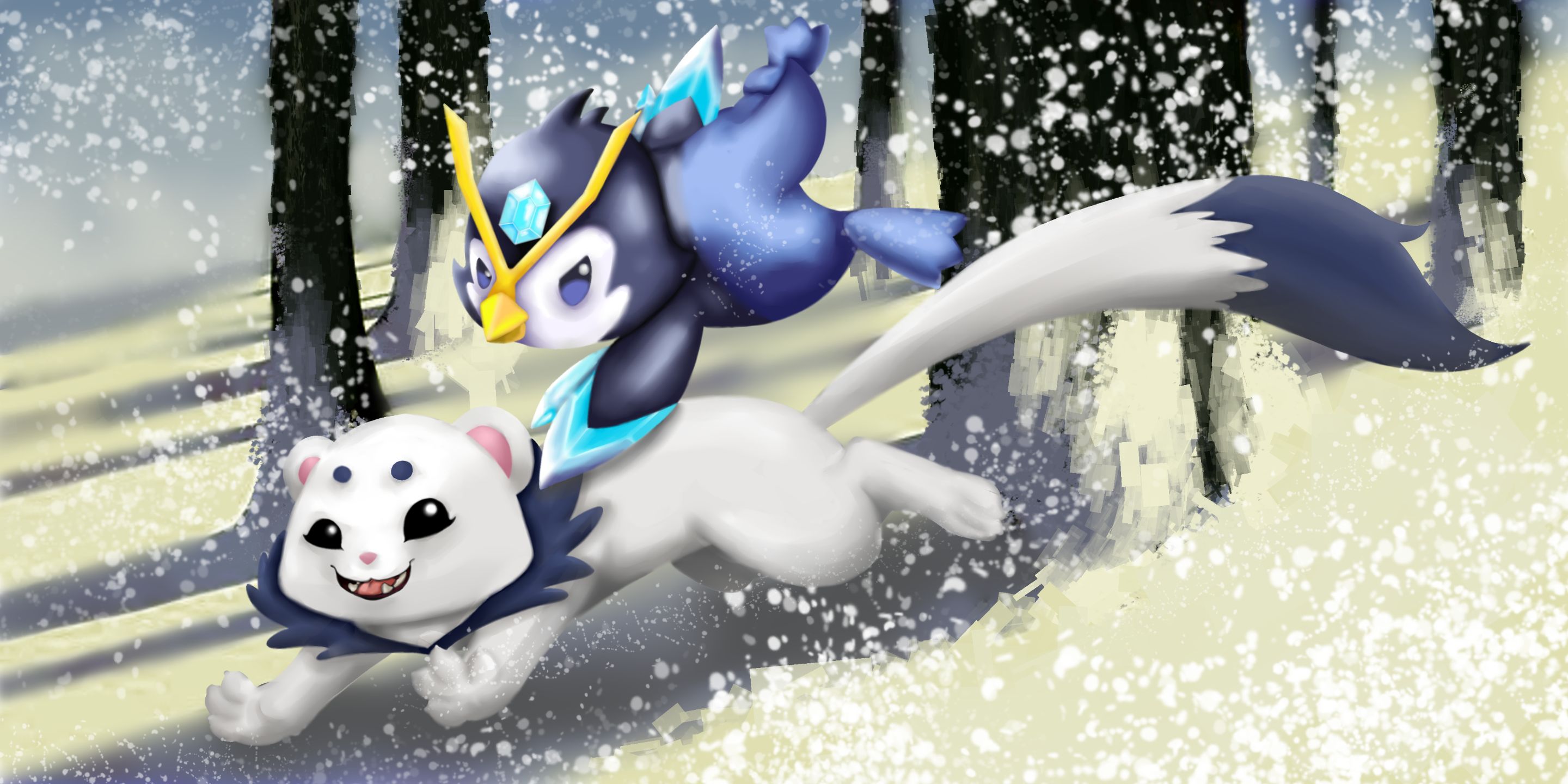AJbtvKKypDLszkyd1bnkbtsDDgMJCMPyP1V9…
Payout: 8.995 HBD---Zingu and Mountain Ermine enjoying the snowy day--- Holozing fan art.
2025-09-07 04:46![7fin.png