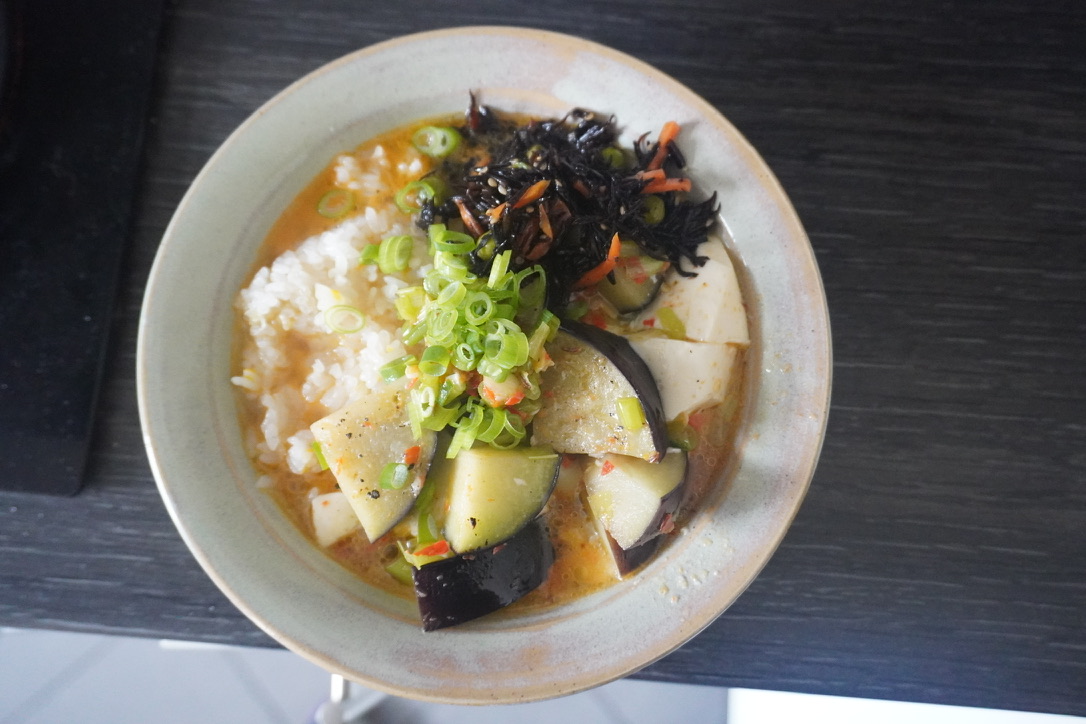 My typical Japanese vegan lunch