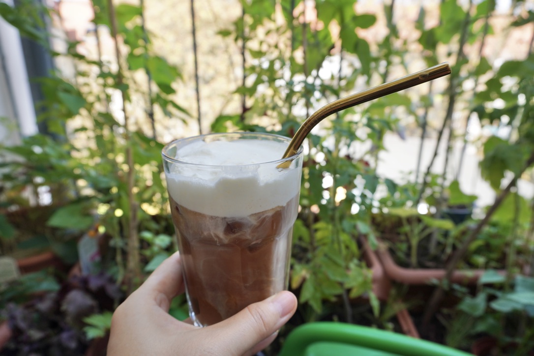 Taking a coffee break