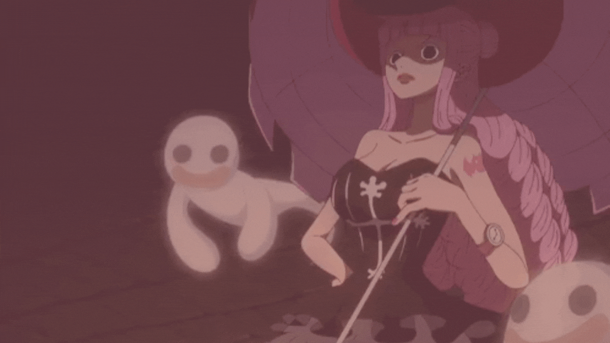 Draw with me a cute fanart of PERONA from the anime One Piece!♡.gif