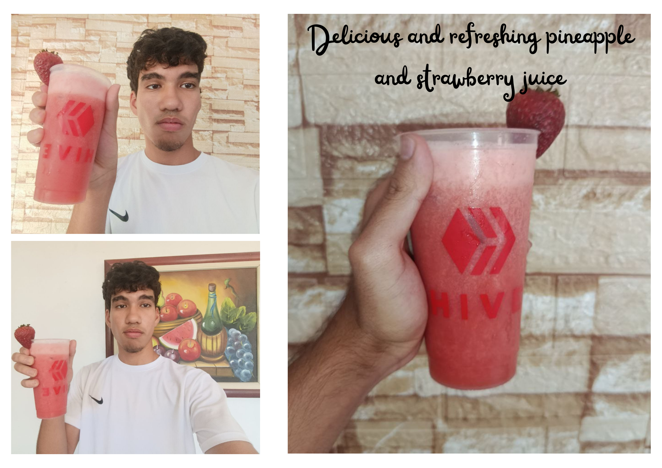 Delicious and refreshing pineapple and strawberry juice.png