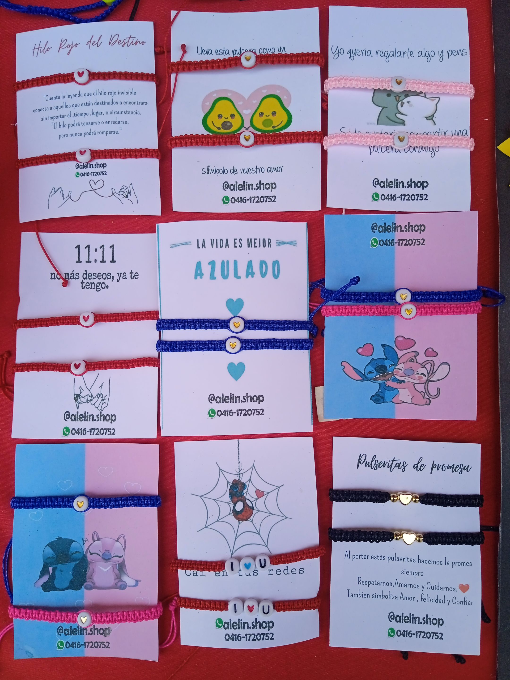 pulseras para compartir