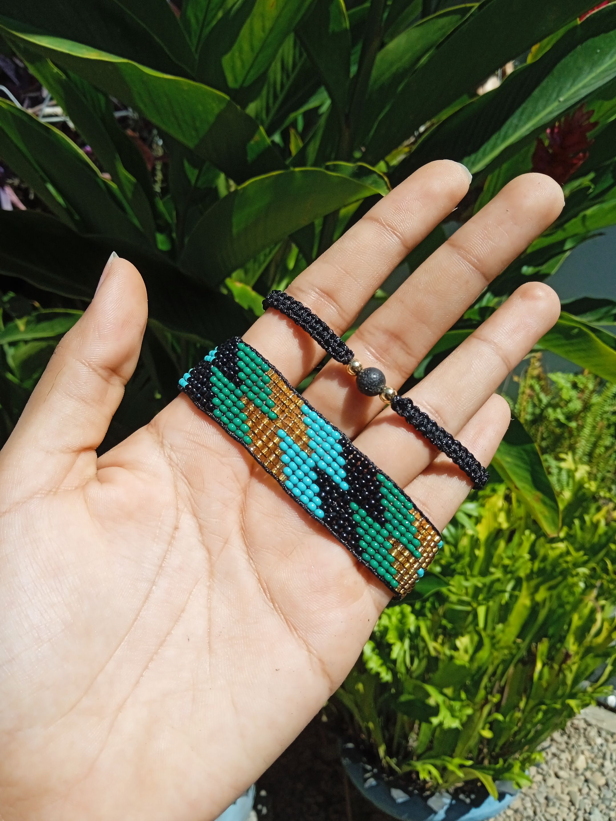 pulsera mostacilla