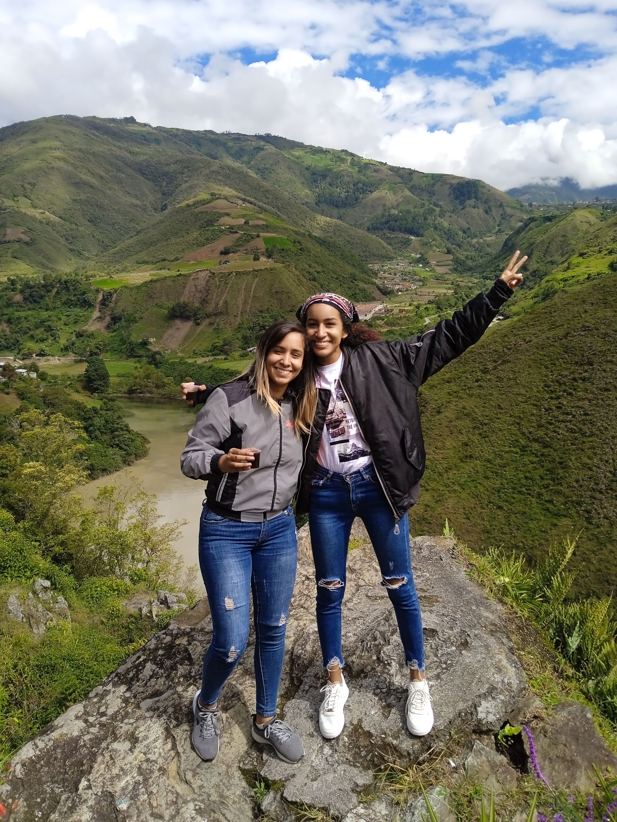 mi hermana y yo