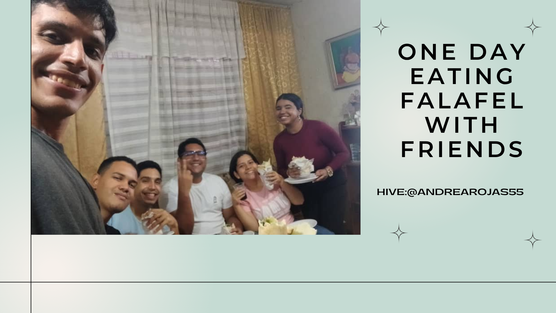 Un día comiendo falafel con mis amigos  [ES | EN]