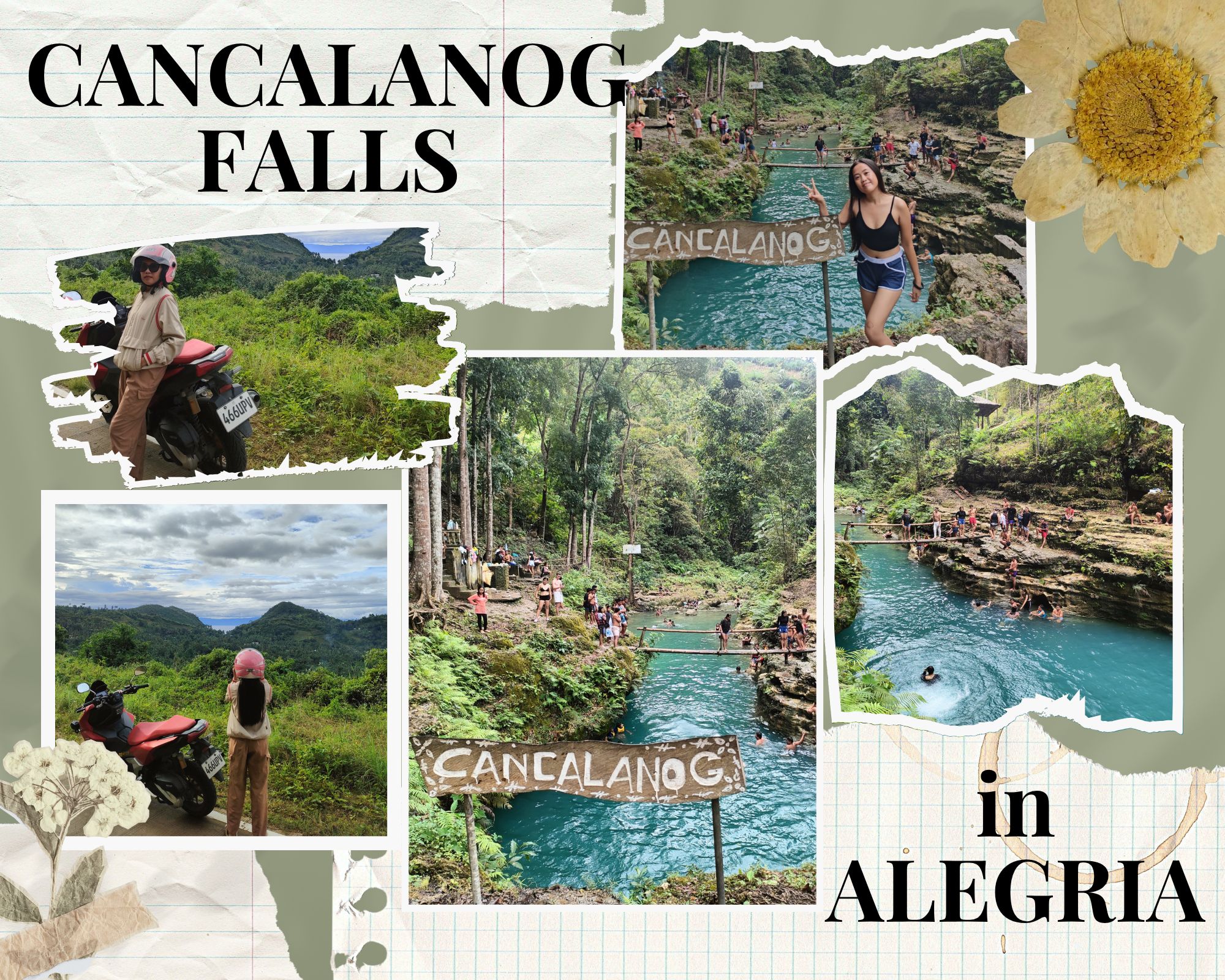 Blue Minimalist Travel Summer Scrapbook Photo Collage.png