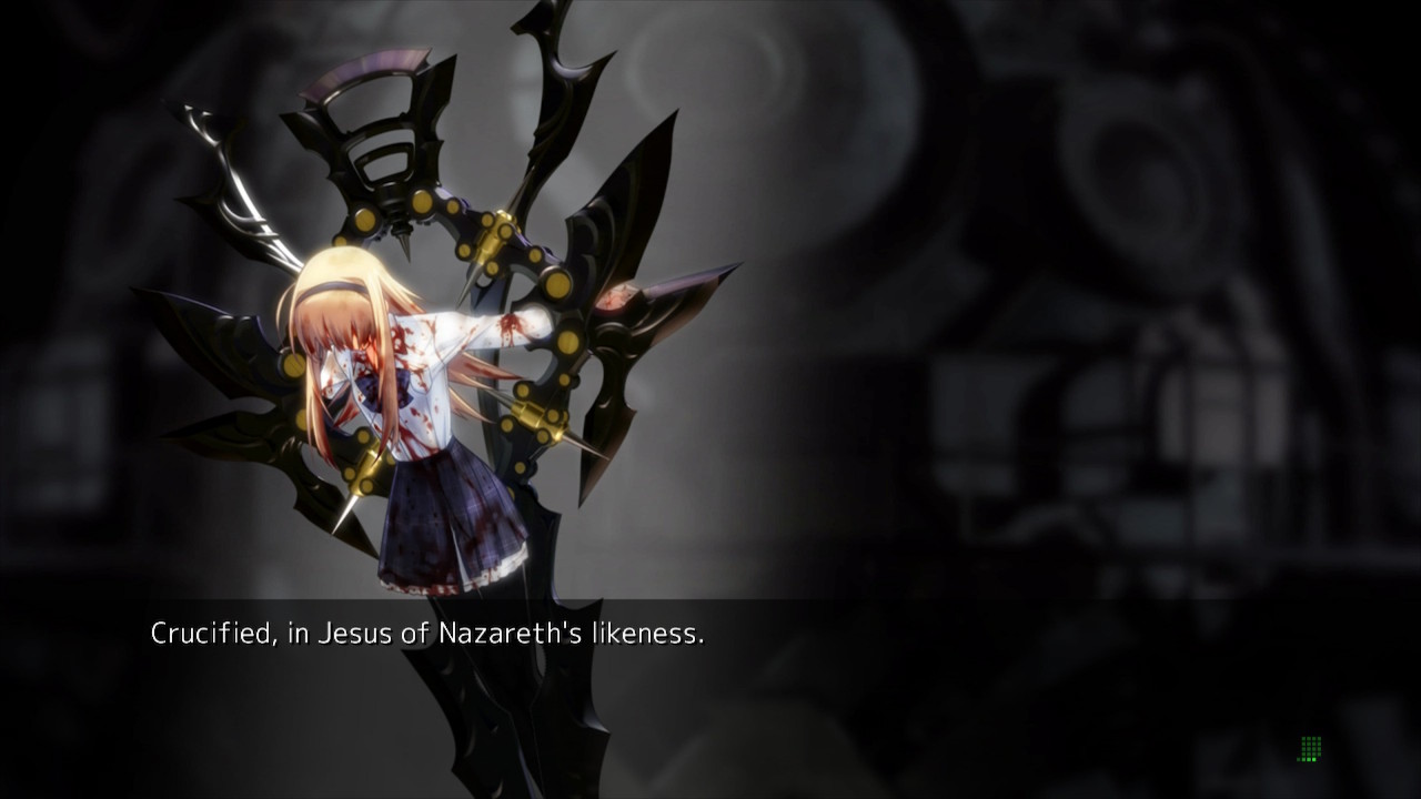 bro thinks she´s jesus christ
