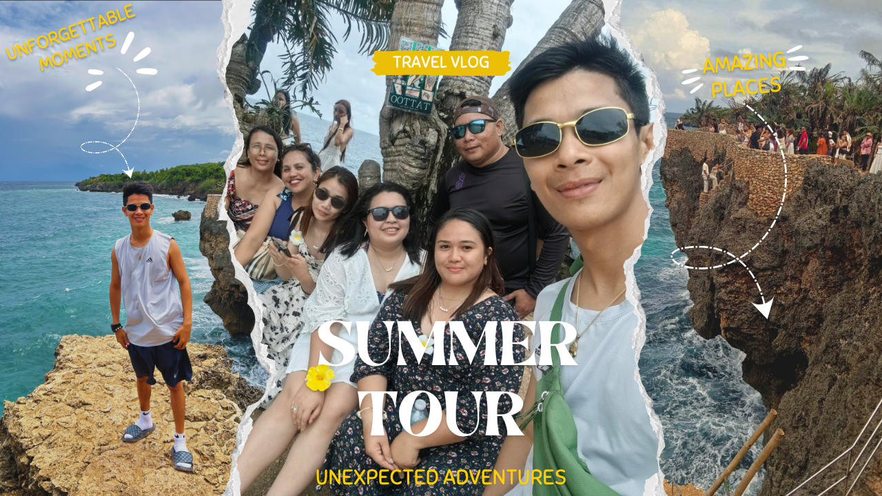 Yellow and White Minimalist Playful Aesthetic Photo Collage Summer Travel Vlog YouTube Thumbnail.png