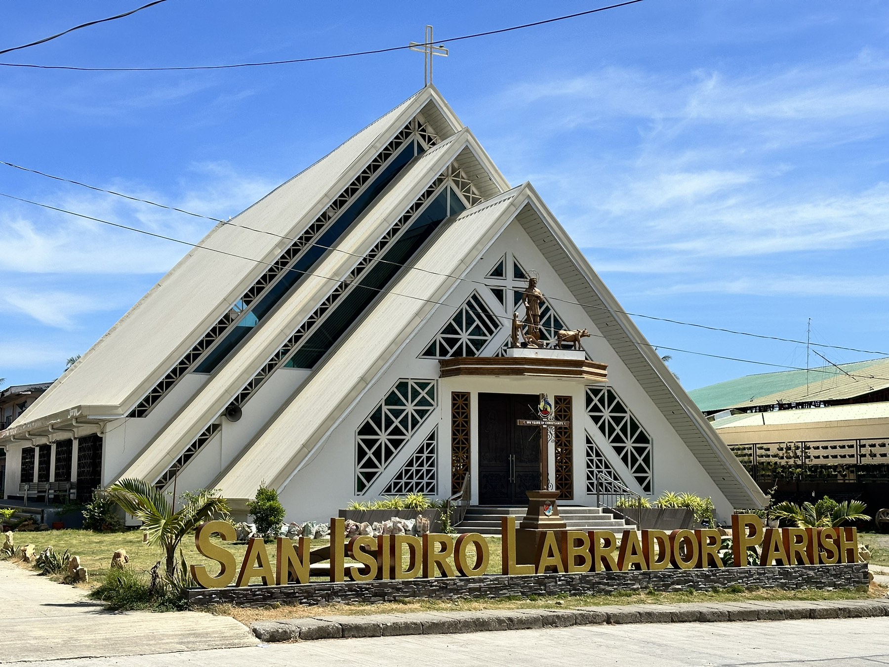 San Isidro Labrador Parish, beside our home