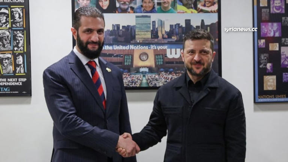 Al Qaeda HTS and ISIS commander Abu Muhammad Al Jawlani Ahmad Al Shara and Ukraine Volodymyr Zelenskyy.jpeg