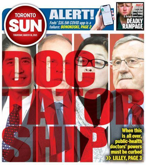 https://www.torontosun.com/opinion/columnists/lilley-end-the-doctatorship-elected-politicians-must-be-in-charge