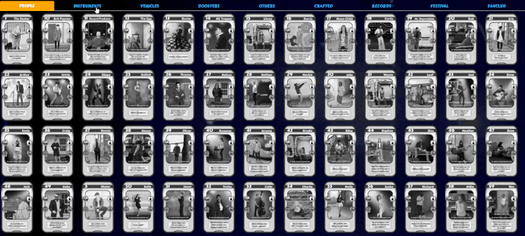 So much cards... I want them all!