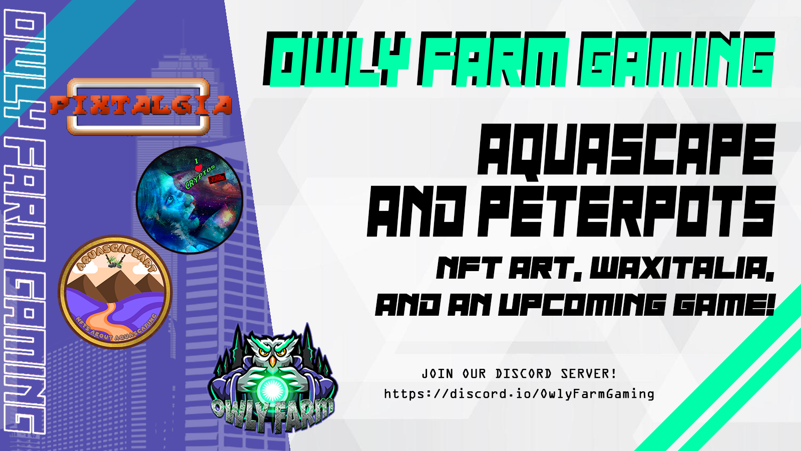 @owlyfarm/aquascape-and-peterpots-nft-art-waxitalia-community-and-an-upcoming-game