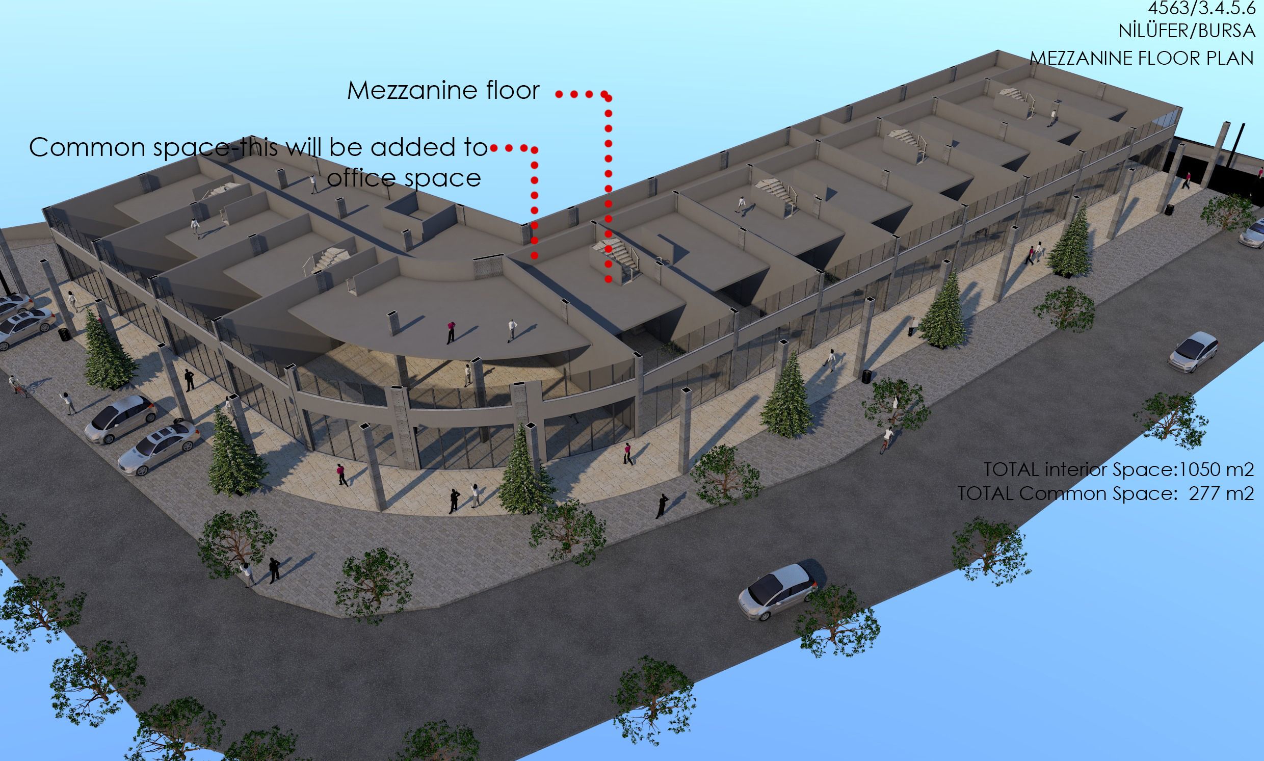 Mezanine floor plan