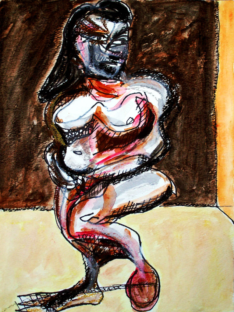 forrest_francis_bacon_revisited_nude_figure_ink_gouche_oil_pastel_on_paper_12x9_2014_w.jpg