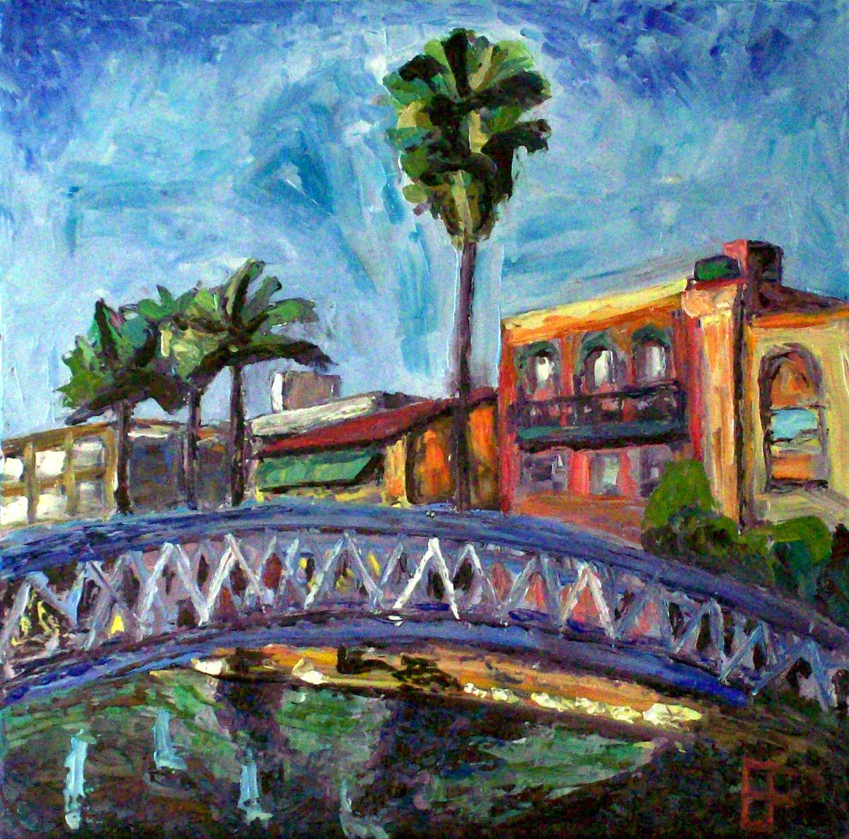 forrest_venice_ca_canal_bridge_oil_on_canvas_panel_16x16_2011_w.jpg
