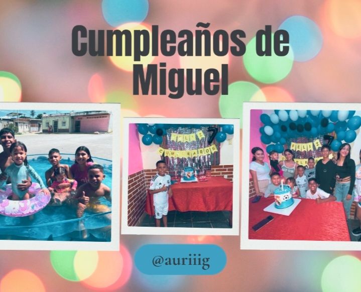 Cumpleaños de mi primito Miguel [Esp/Eng]