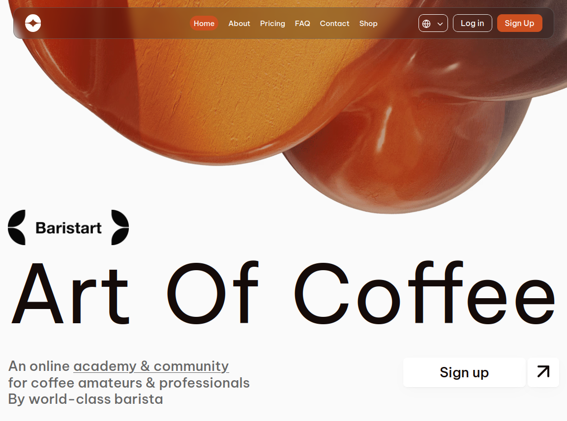 Picture of post : Baristart - Your new coffee companion for a REAL coffee