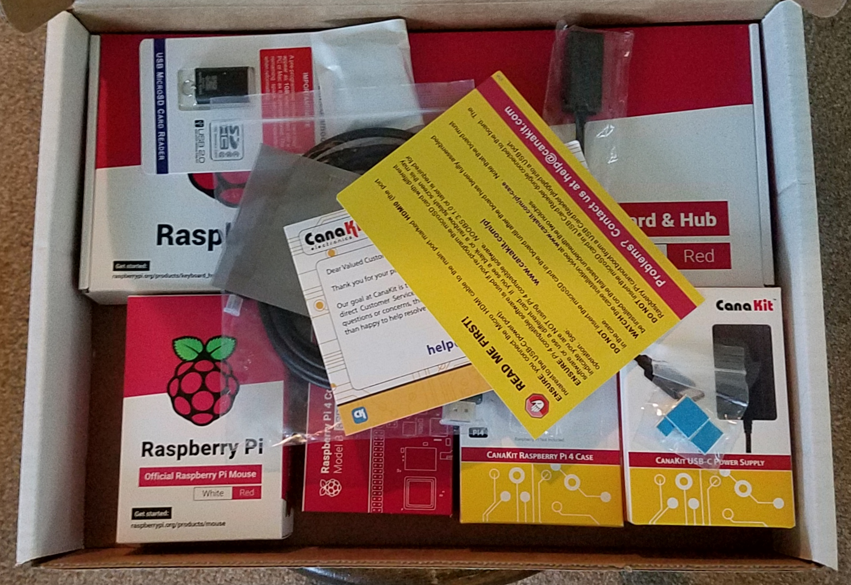 The open box