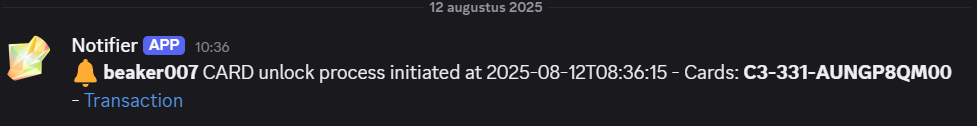 Notification Example