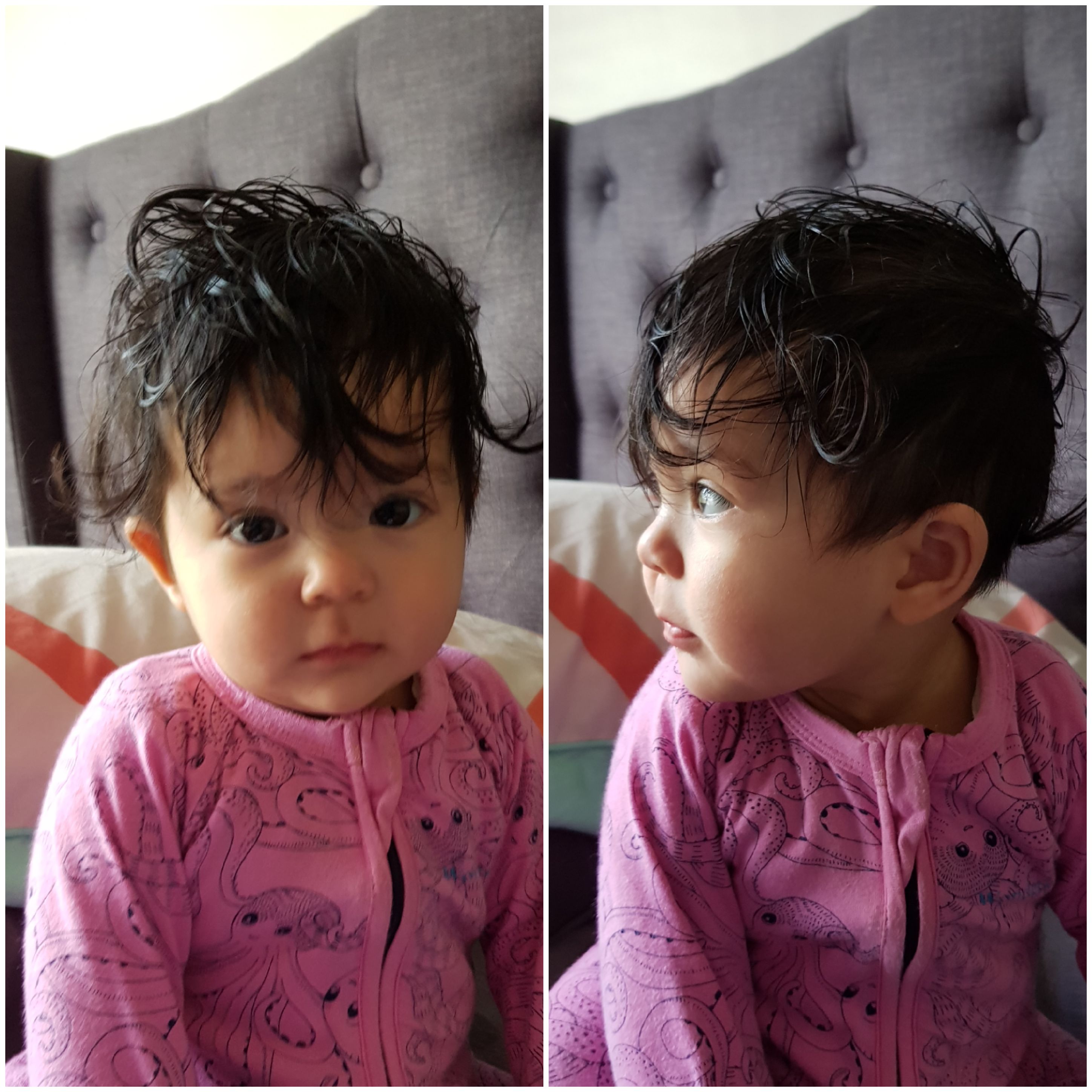 so much hair...