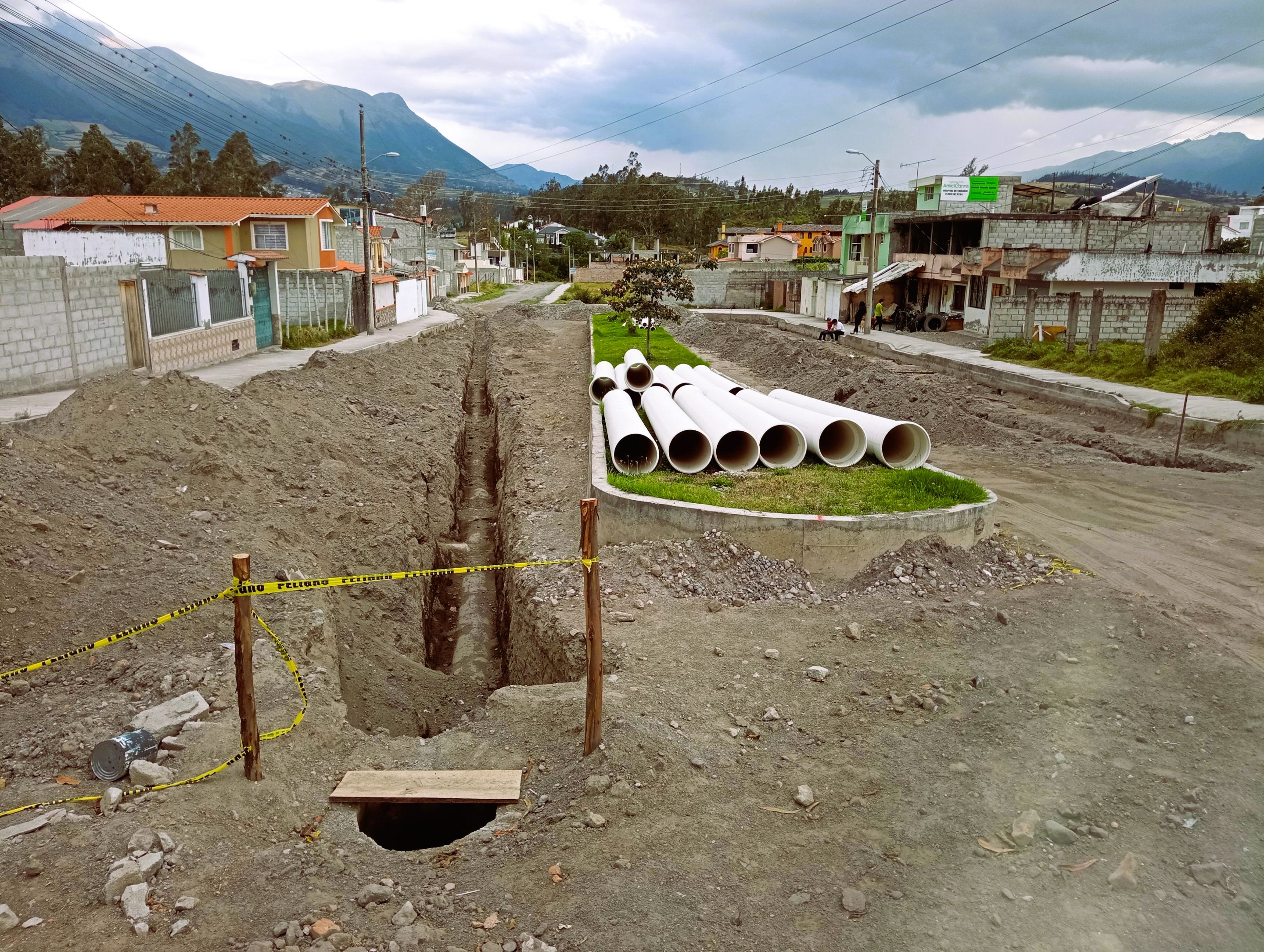 Imagine having your road torn up for what was supposed to be a 3 week job, which in local time is 6 weeks, and now you're in the middle of a strike and added another 3 weeks.