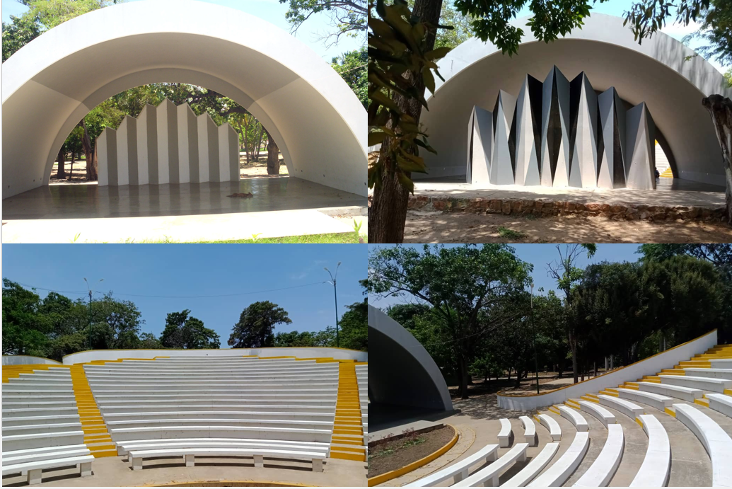 Benigno Rodríguez Bruzual acoustic shell; a beautiful architectural jewel in a natural setting  (Eng - Esp)