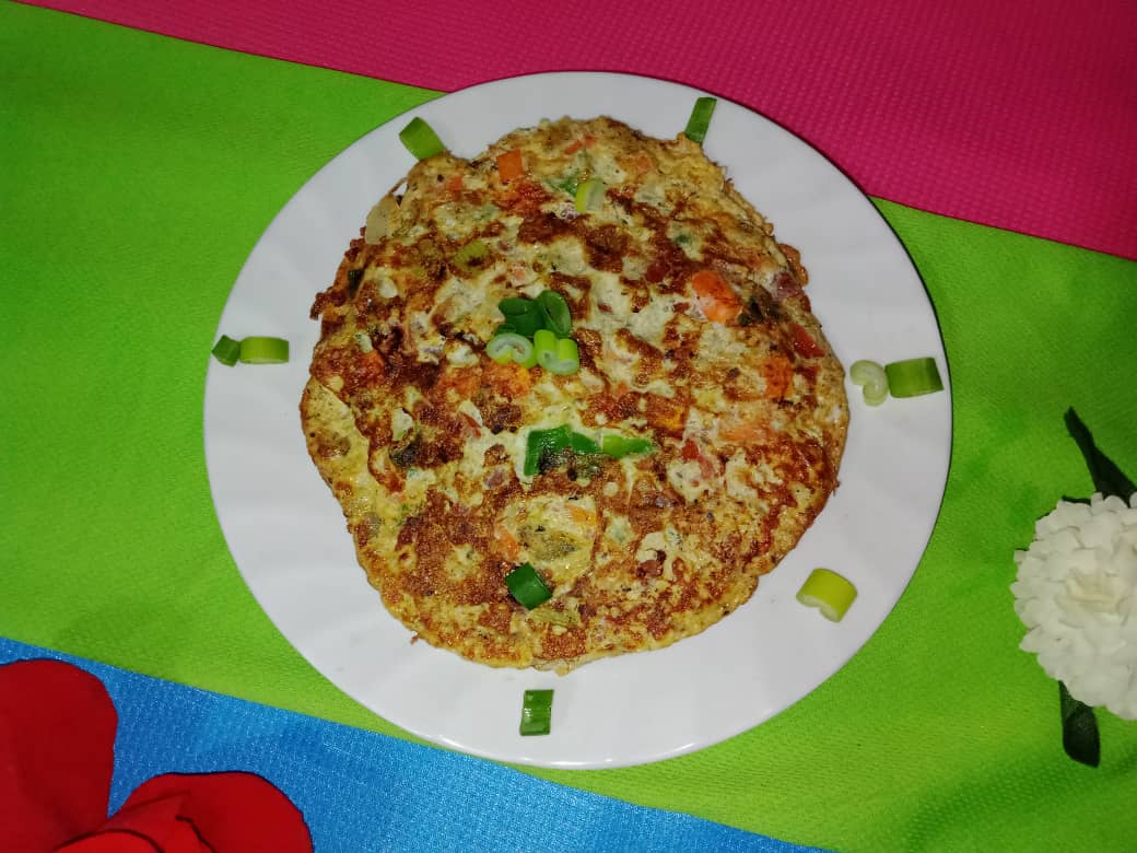Nutritious and delicious sardine omelet (Eng - Esp)