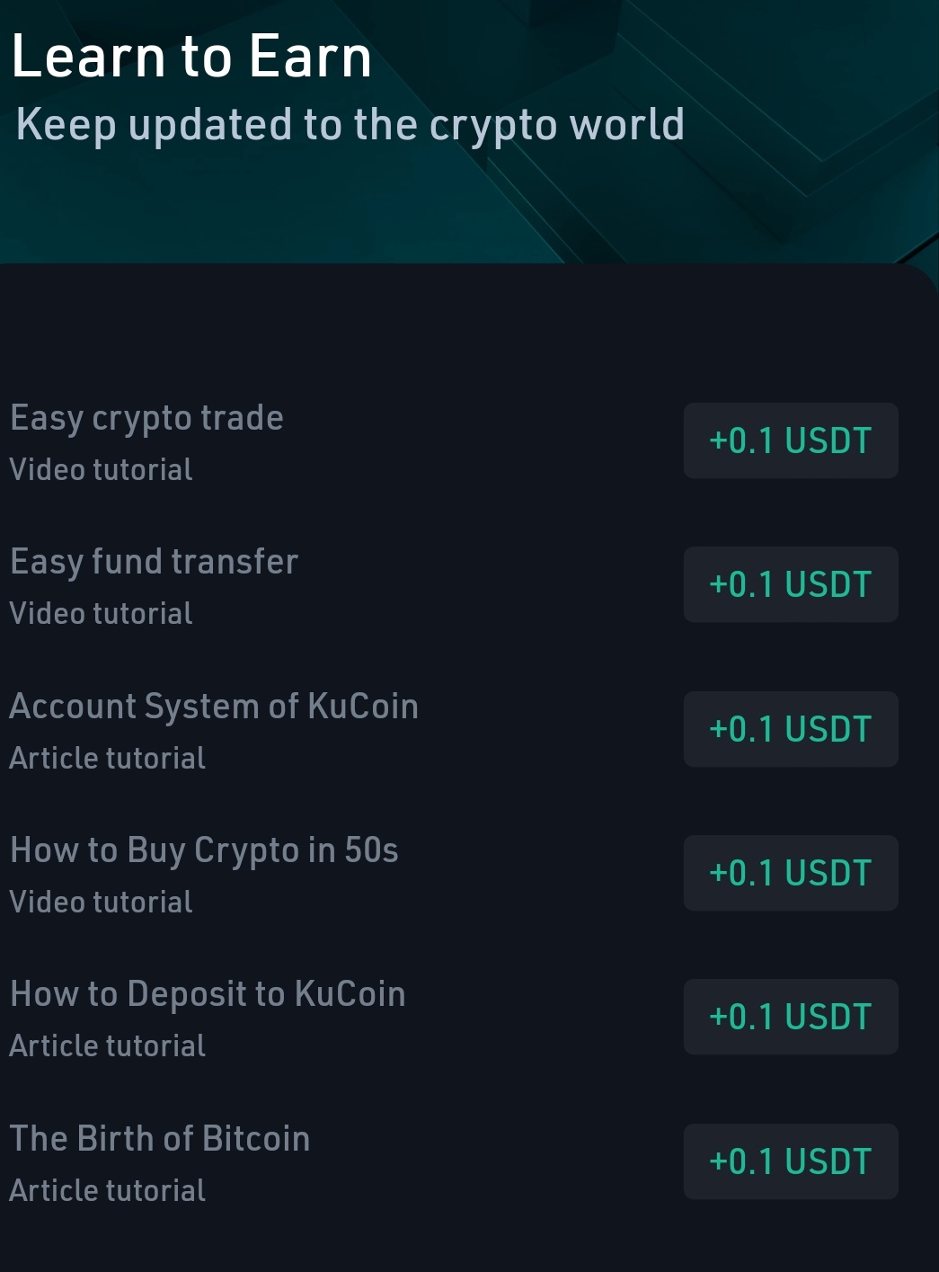 KuCoin Rewards