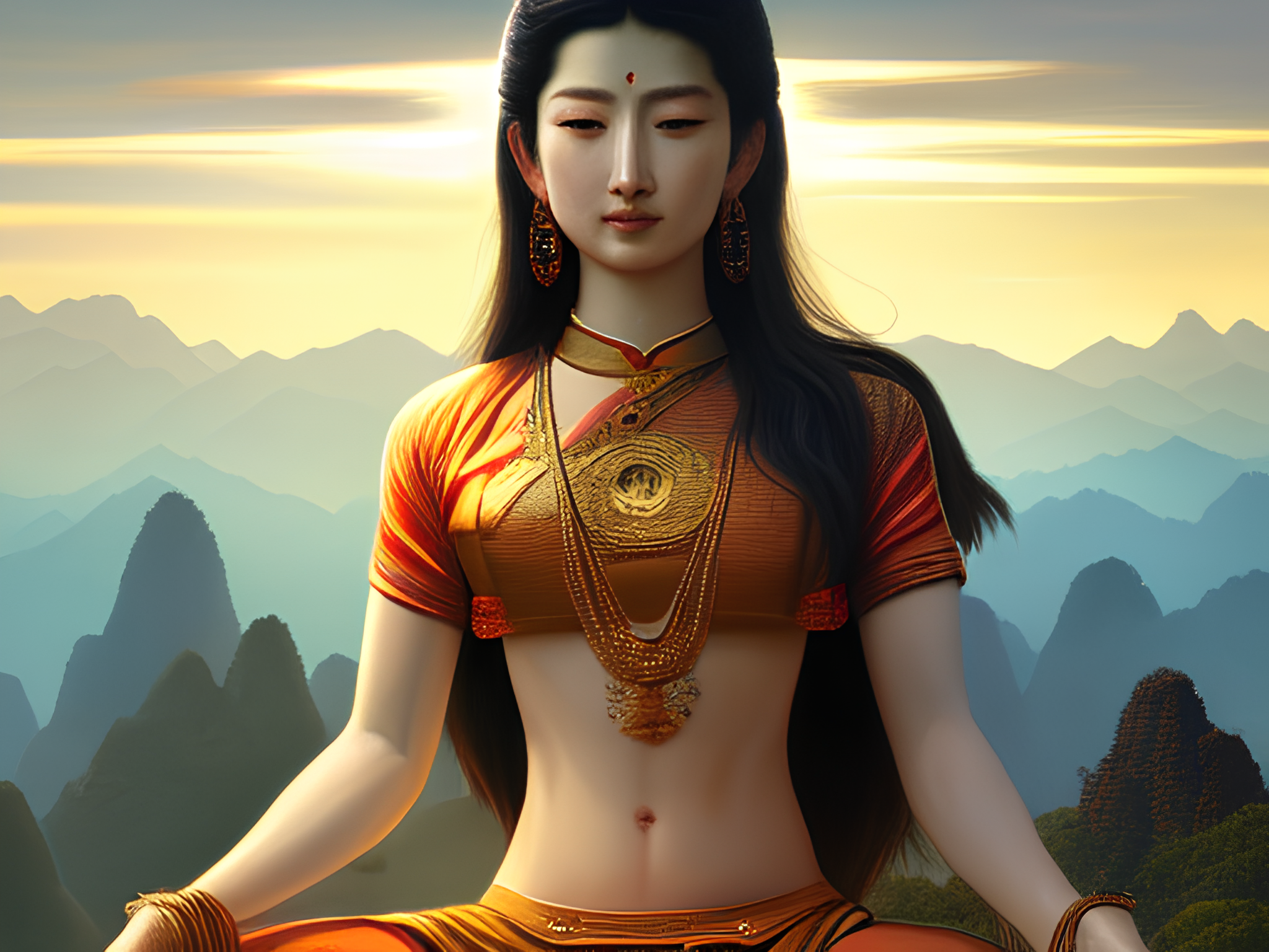beautiful-guan-yin-watching-sunset-in-burma-maiden-perfect-eyes-perfect-pils-perfect-face-rena-436393406.png