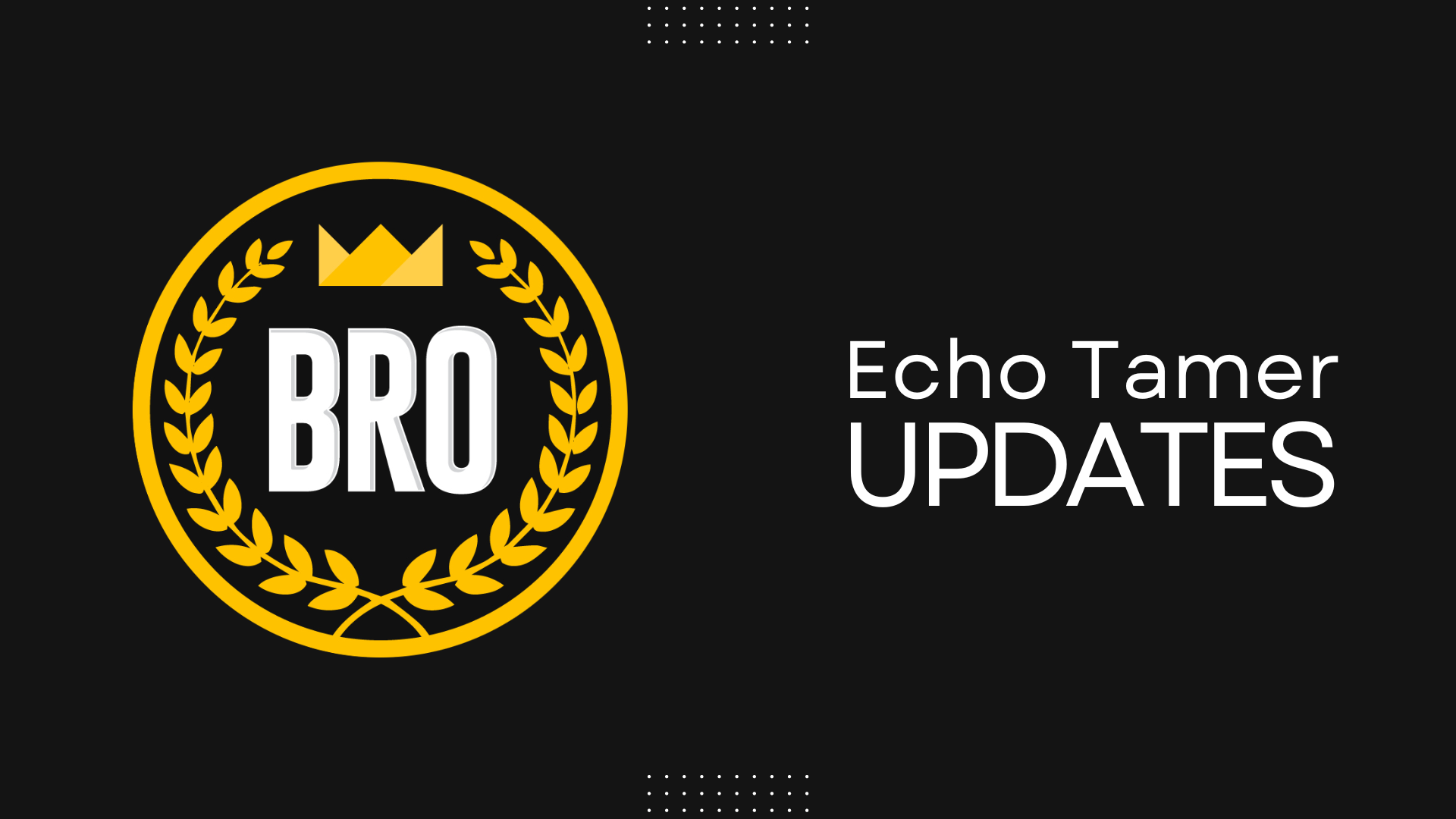 @brofund/get-your-new-tamer-echo-at-2pm-utc-lgn-divs-this-month-and-bee-voting