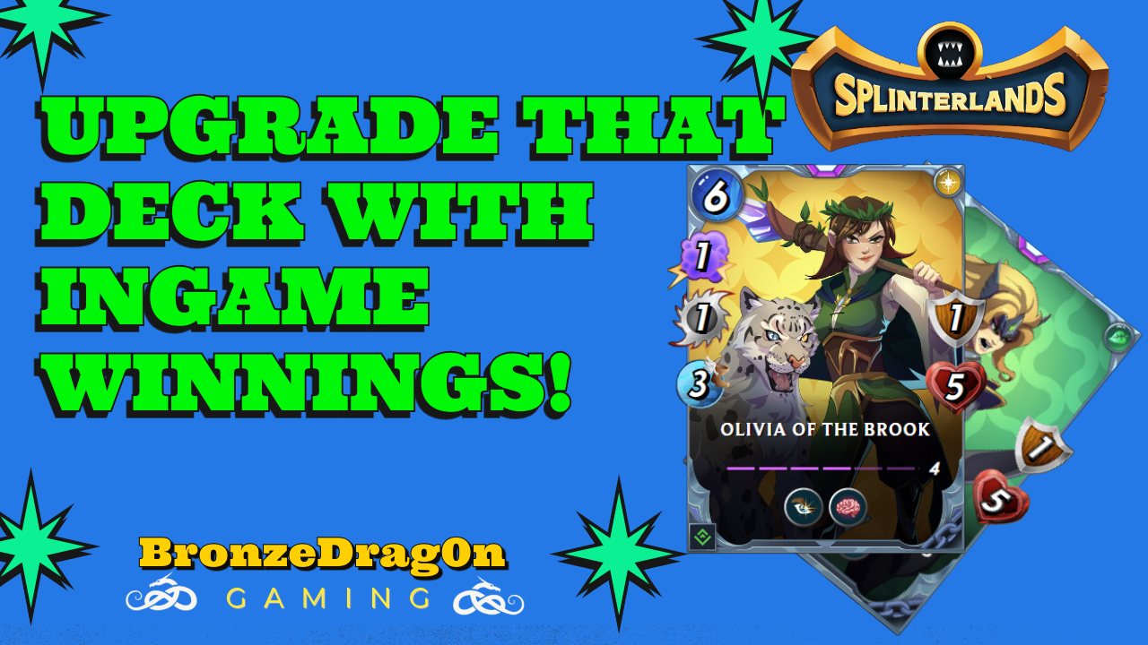Splinterlands Deck Upgarde, Play to Earn, Collectible Card Game.png