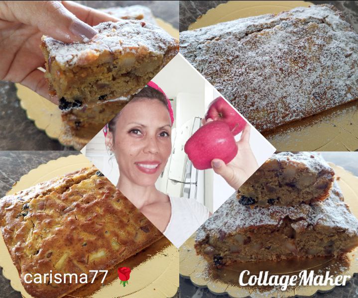 Exquisite Apple Cake, Ideal for the Weekend / Exquisita Torta de Manzana, Ideal para el Fin de Semana