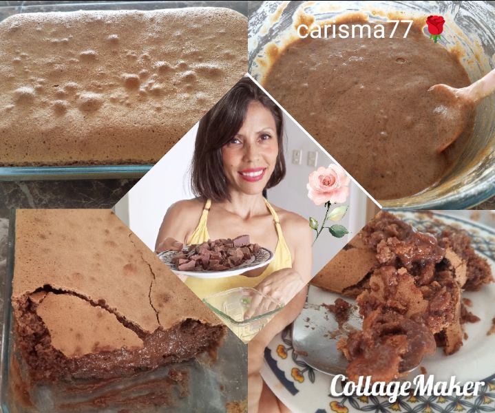 A Dessert Gone Wrong, but Delicious with Nuts and Chocolate / Un Postre que salió mal, pero Delicioso de Nueces y Chocolate