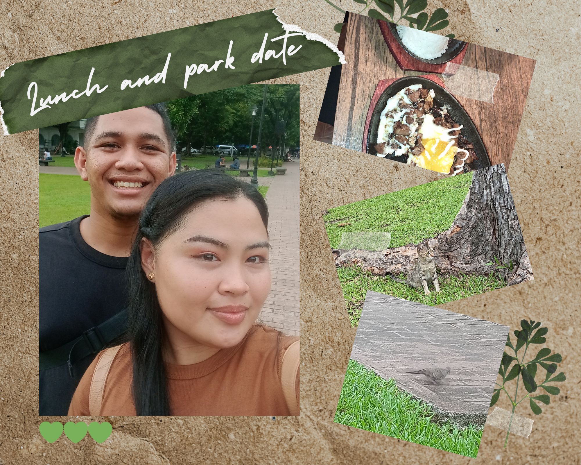 Simple yet special lunch and park date💙