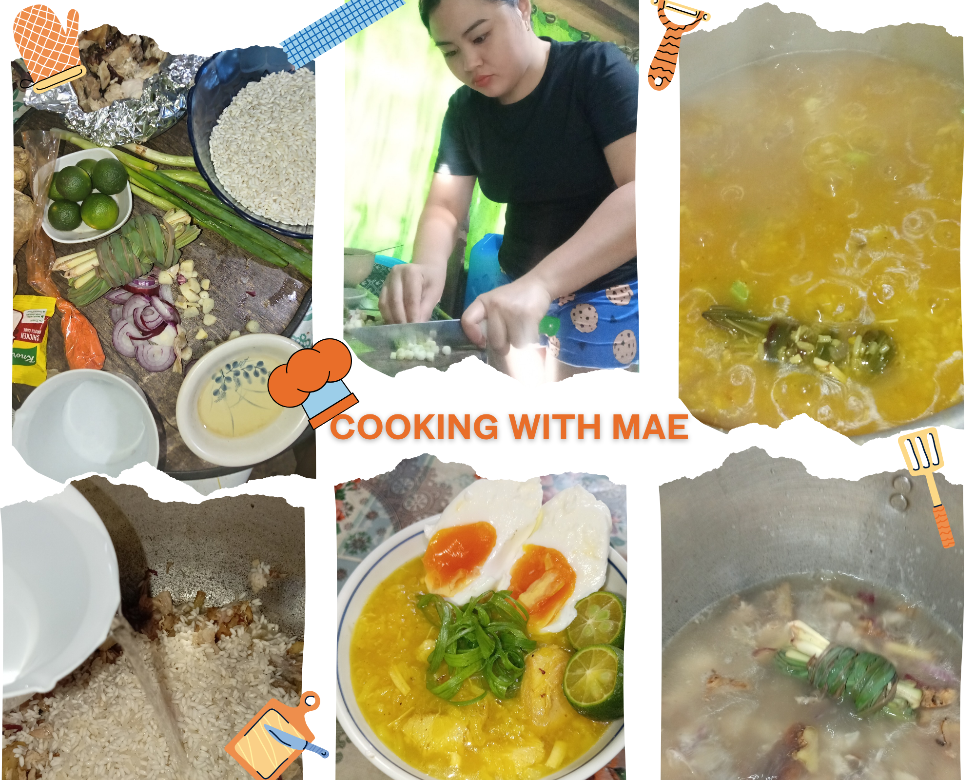 Warmth in a Bowl: Arroz Caldo with a Filipino Twist (5th in the Kitchen Series)💛🧡