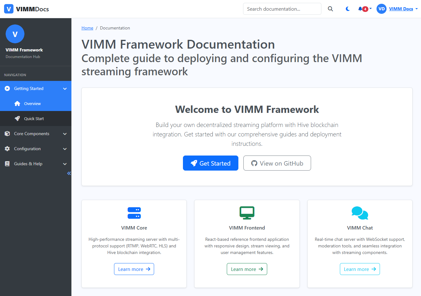 VIMM Docs