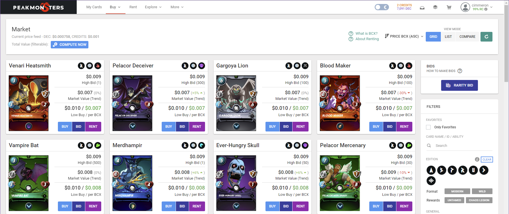 Buy Grid View